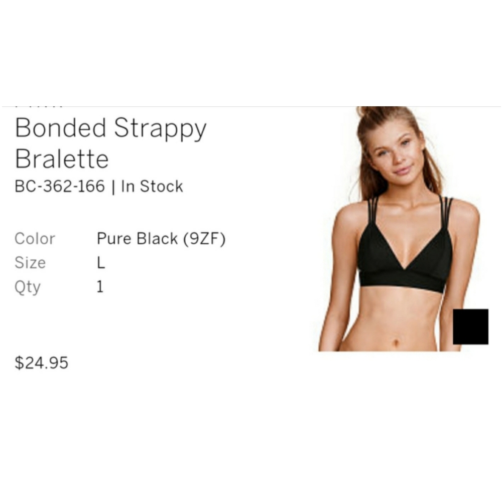 Victoria's Secret Black Bralette